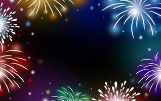 Detail Fireworks Clipart Border Nomer 17