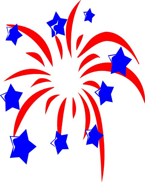 Detail Fireworks Clipart Border Nomer 33