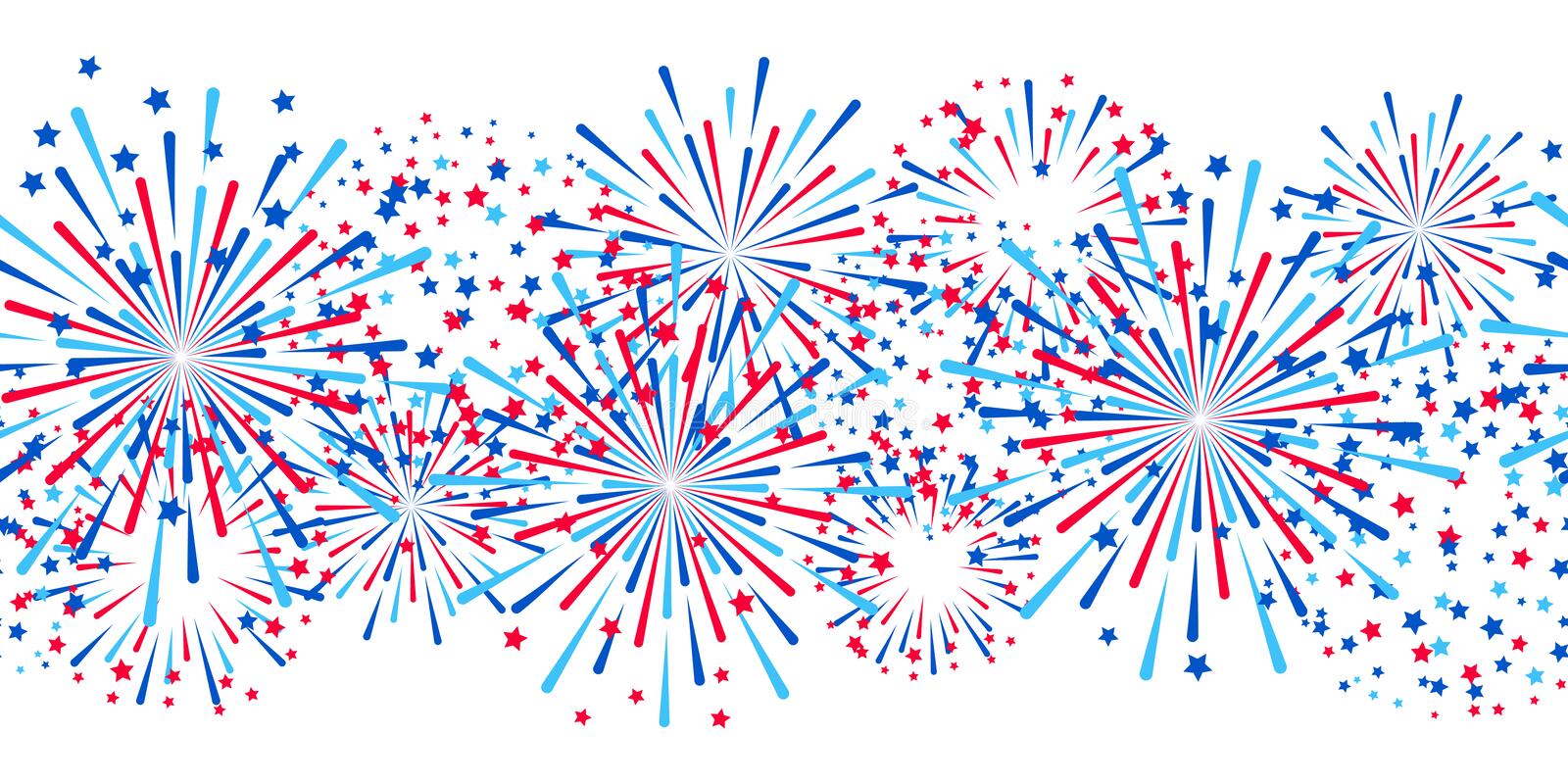 Detail Fireworks Clipart Border Nomer 6