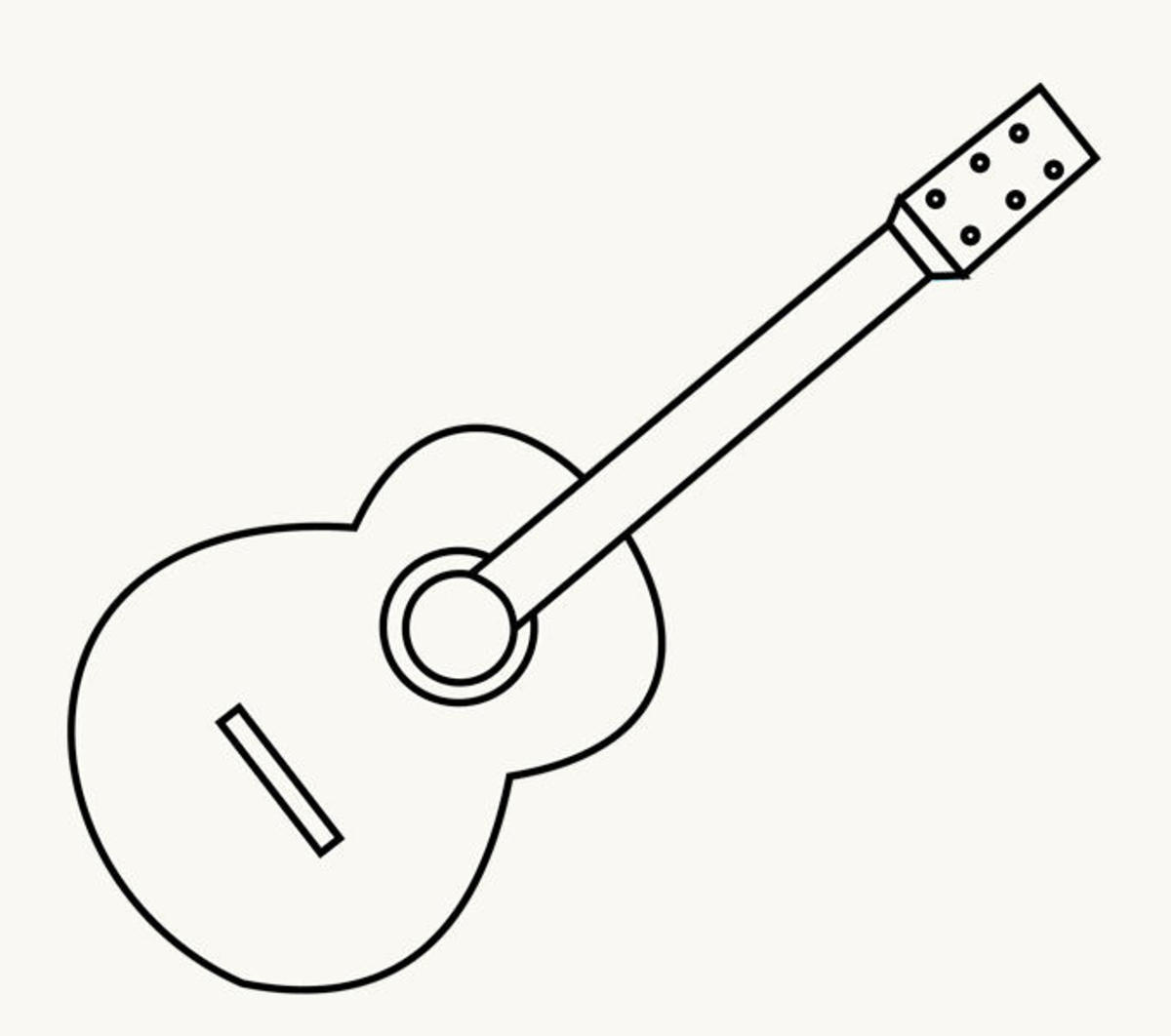 Detail Gitarre Drawing Nomer 16