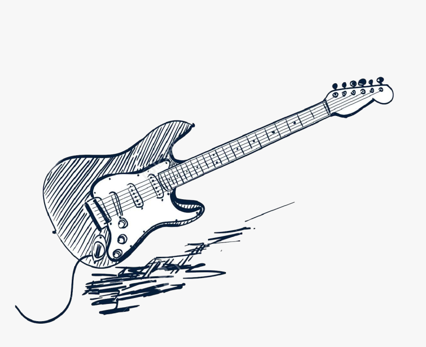 Detail Gitarre Drawing Nomer 5