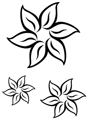 Detail Einfach Blume Nomer 9