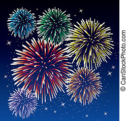 Detail Fireworks Clipart Nomer 15