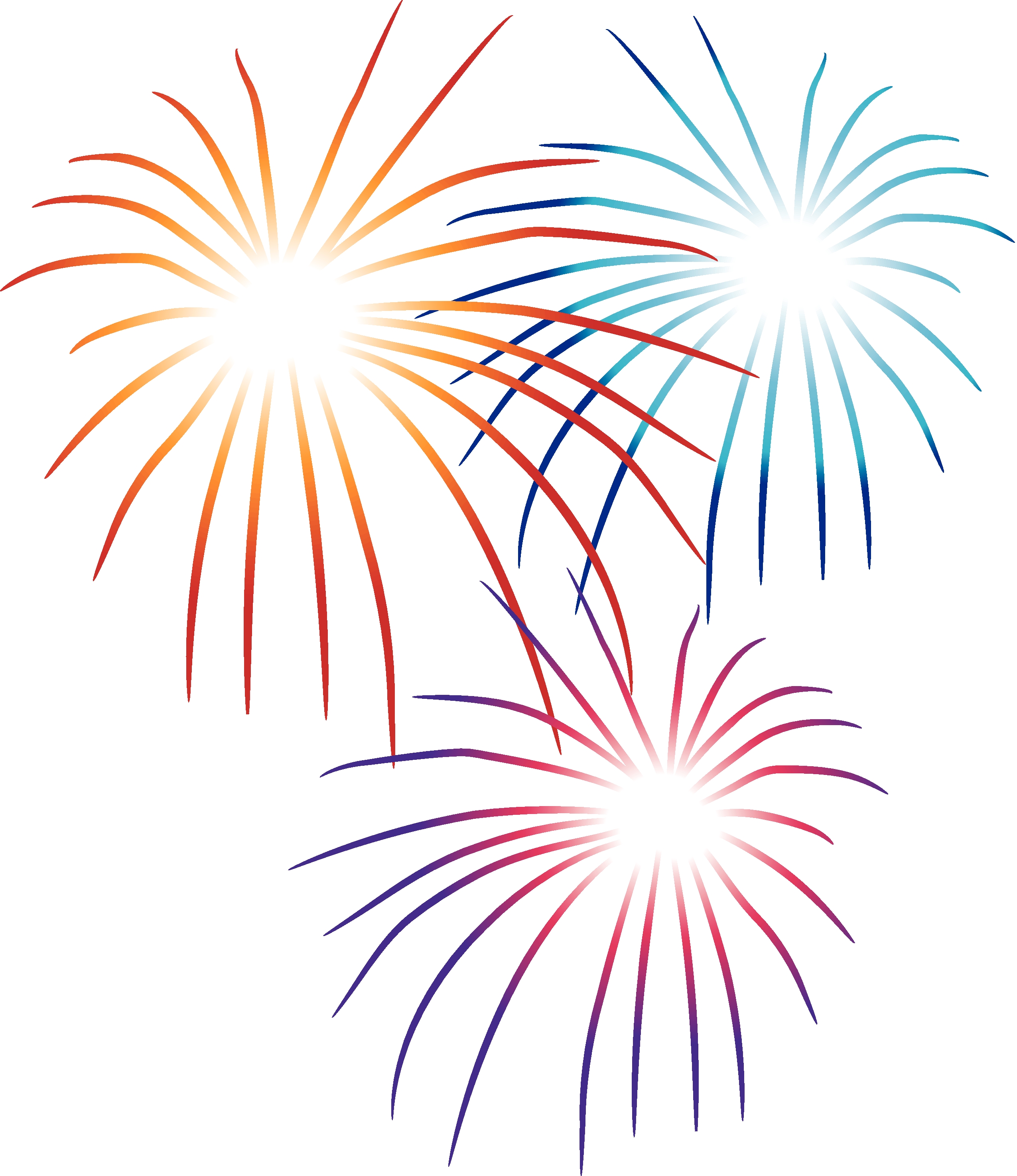 Detail Fireworks Clipart Nomer 3