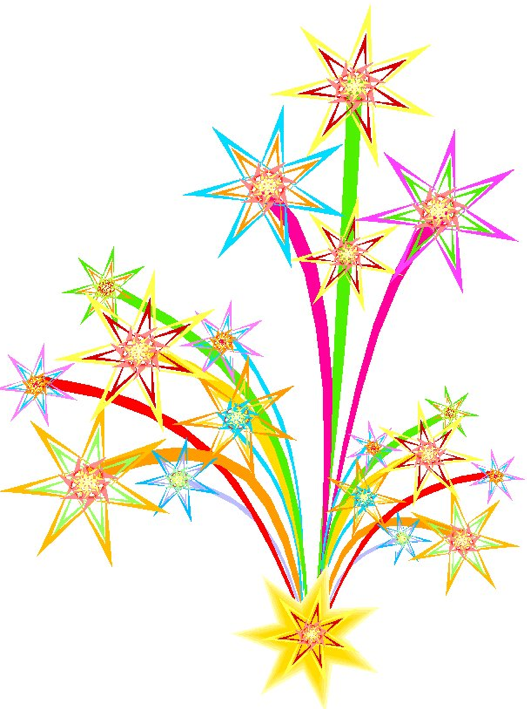 Detail Fireworks Clipart Nomer 35