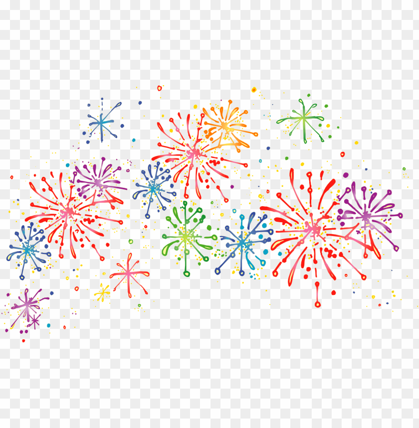 Detail Fireworks Clipart Png Nomer 19