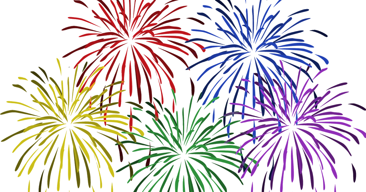 Detail Fireworks Clipart Png Nomer 46