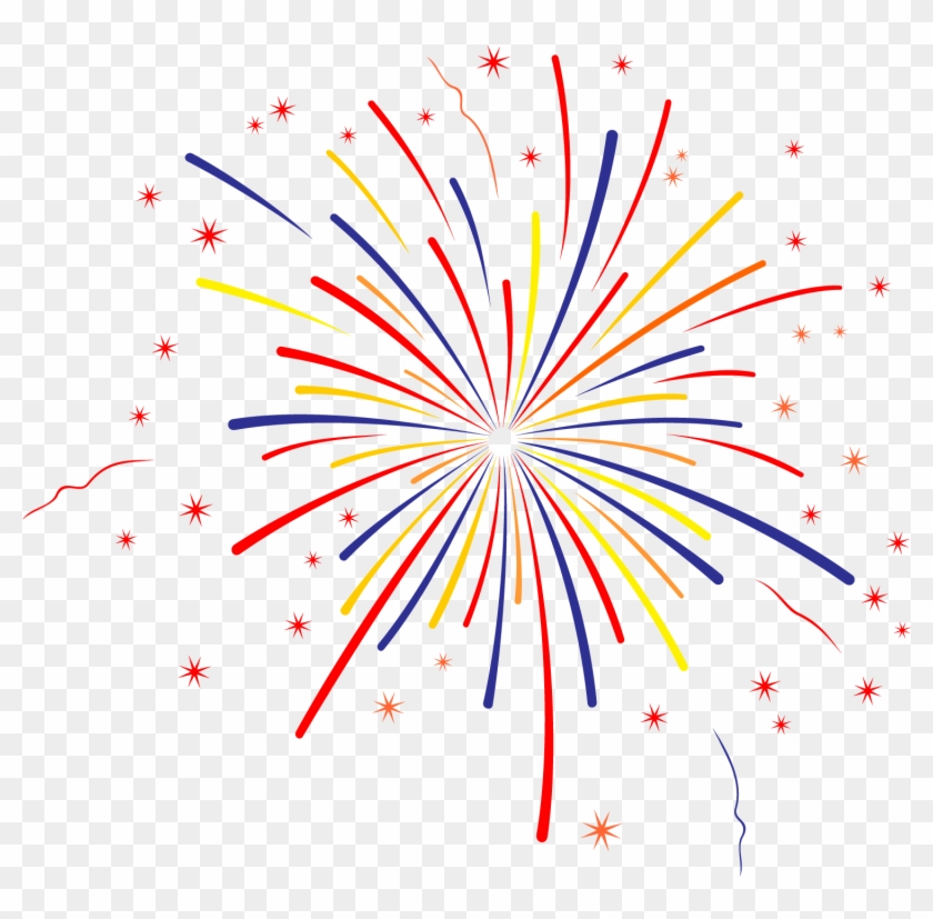 Detail Fireworks Vector Png Nomer 12