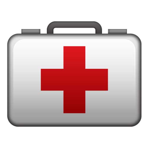 First Aid Kit Emoji - KibrisPDR