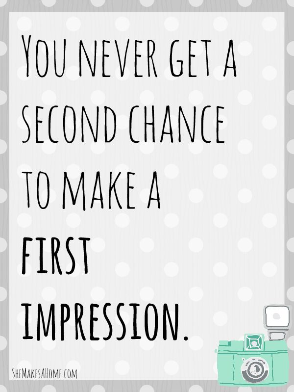 Detail First Impression Quotes Nomer 9