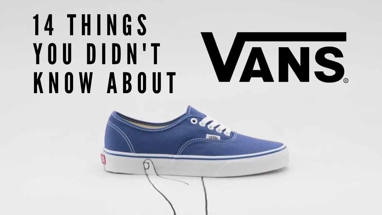 Detail First Vans Shoes Ever Made Nomer 43
