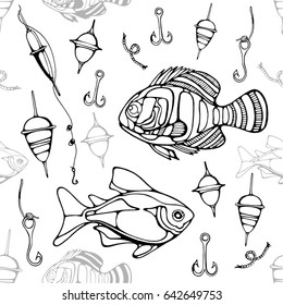 Detail Fish Hooks Background Nomer 51