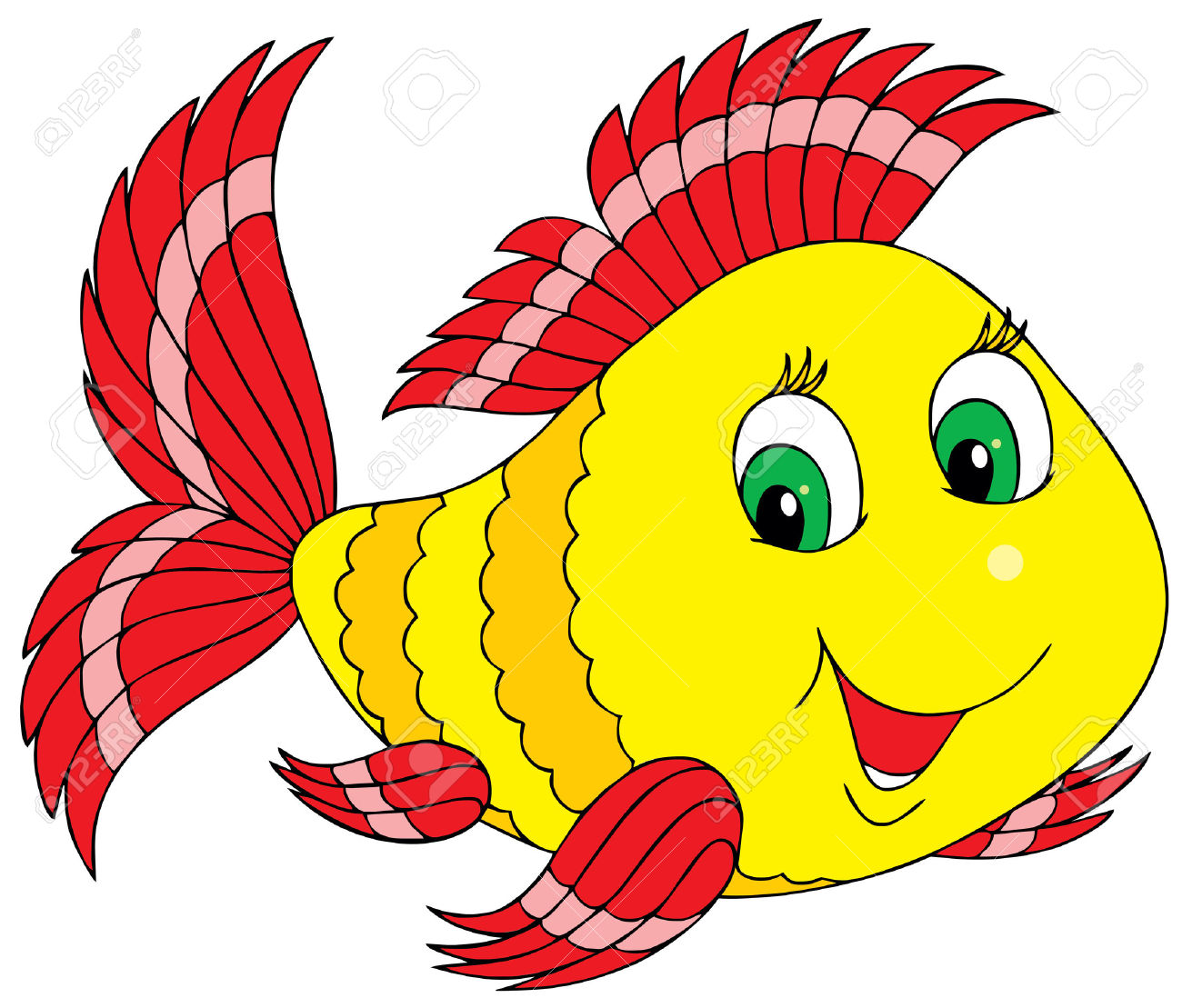 Detail Fish Images Clipart Nomer 21