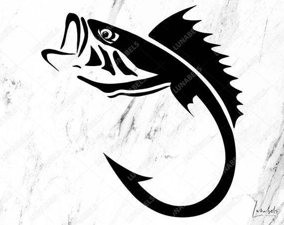 Detail Fish On Hook Clipart Nomer 12