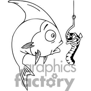 Detail Fish On Hook Clipart Nomer 20