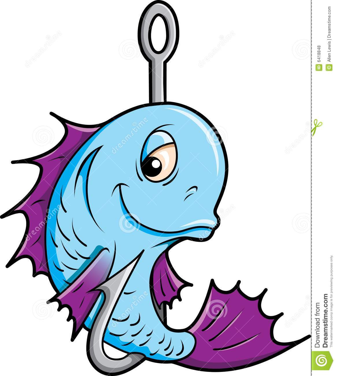 Detail Fish On Hook Clipart Nomer 24