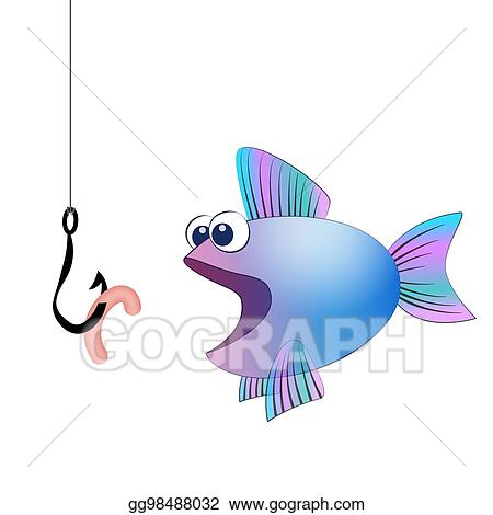 Detail Fish On Hook Clipart Nomer 48
