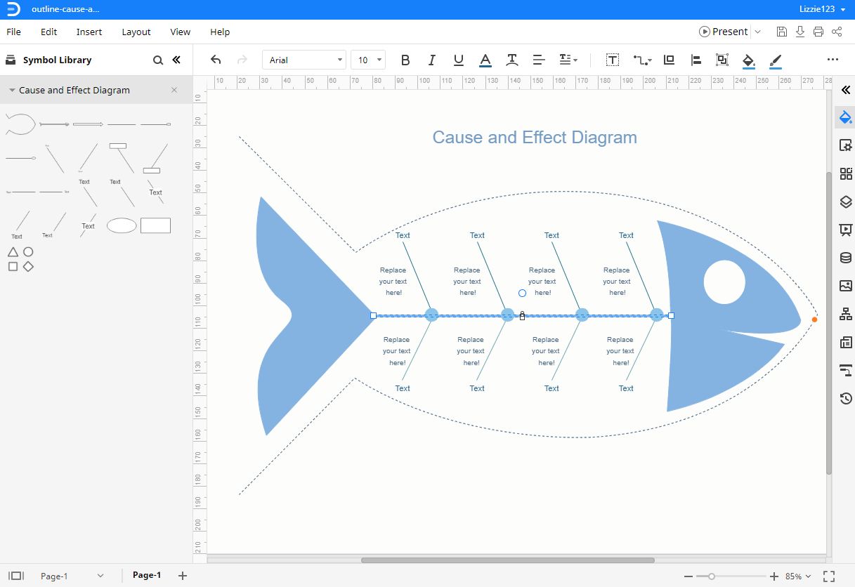 Detail Fishbone Diagram Template Png Nomer 32