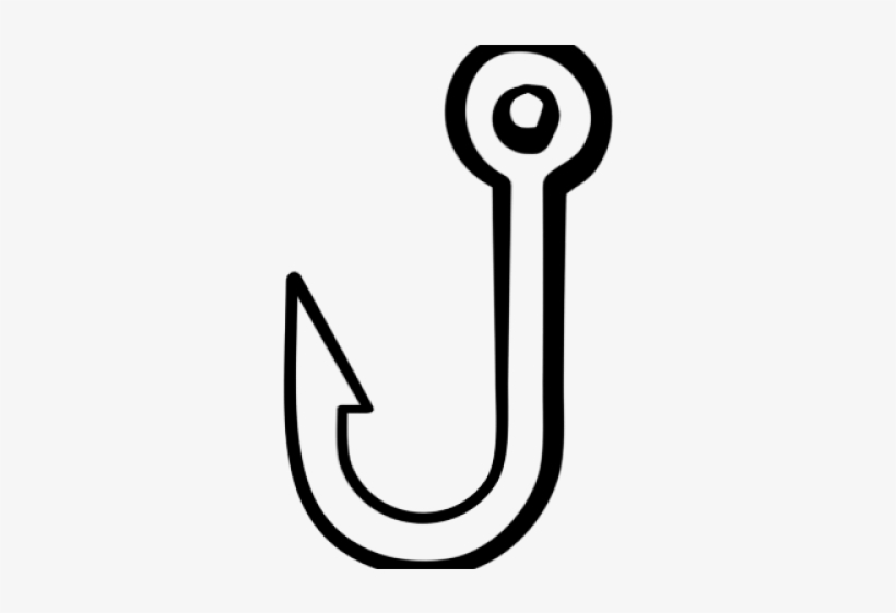 Detail Fishhook Clipart Nomer 4