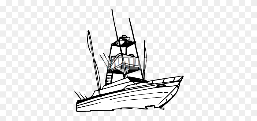 Detail Fishing Boat Clipart Nomer 49