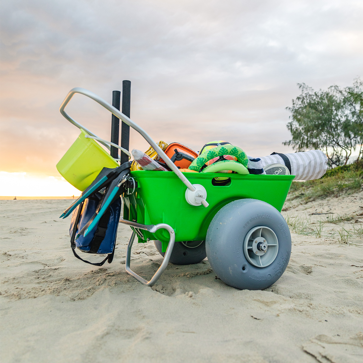 Detail Fishing Cart Balloon Tires Nomer 18