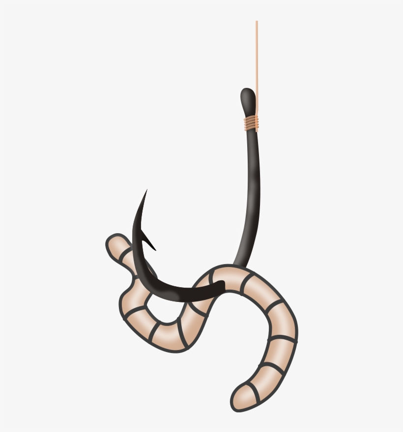 Detail Fishing Hook Clipart Free Nomer 17