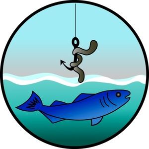 Detail Fishing Hook Clipart Free Nomer 30