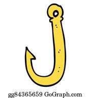 Detail Fishing Hooks Clipart Nomer 33