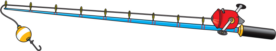 Detail Fishing Pole Clip Art Nomer 34