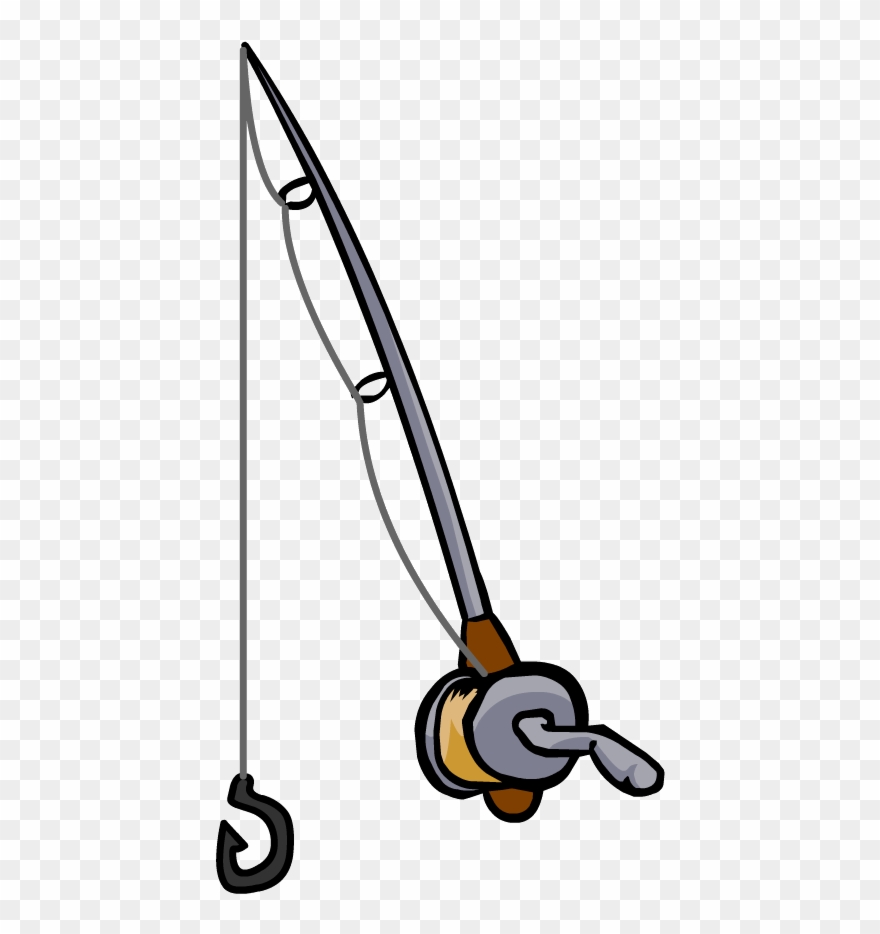 Detail Fishing Pole Clipart Nomer 18