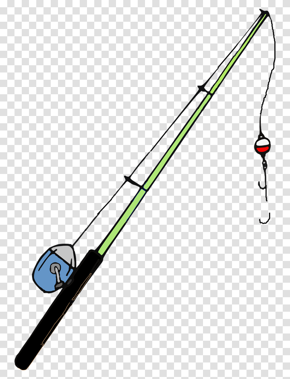 Detail Fishing Pole Clipart Nomer 25
