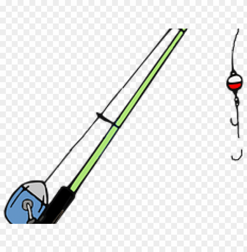 Detail Fishing Pole Clipart Nomer 26