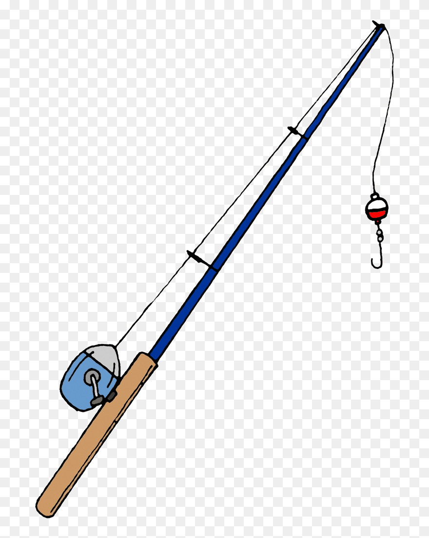 Detail Fishing Pole Clipart Nomer 5