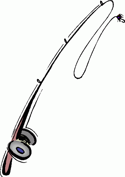 Detail Fishing Pole Clipart Nomer 52