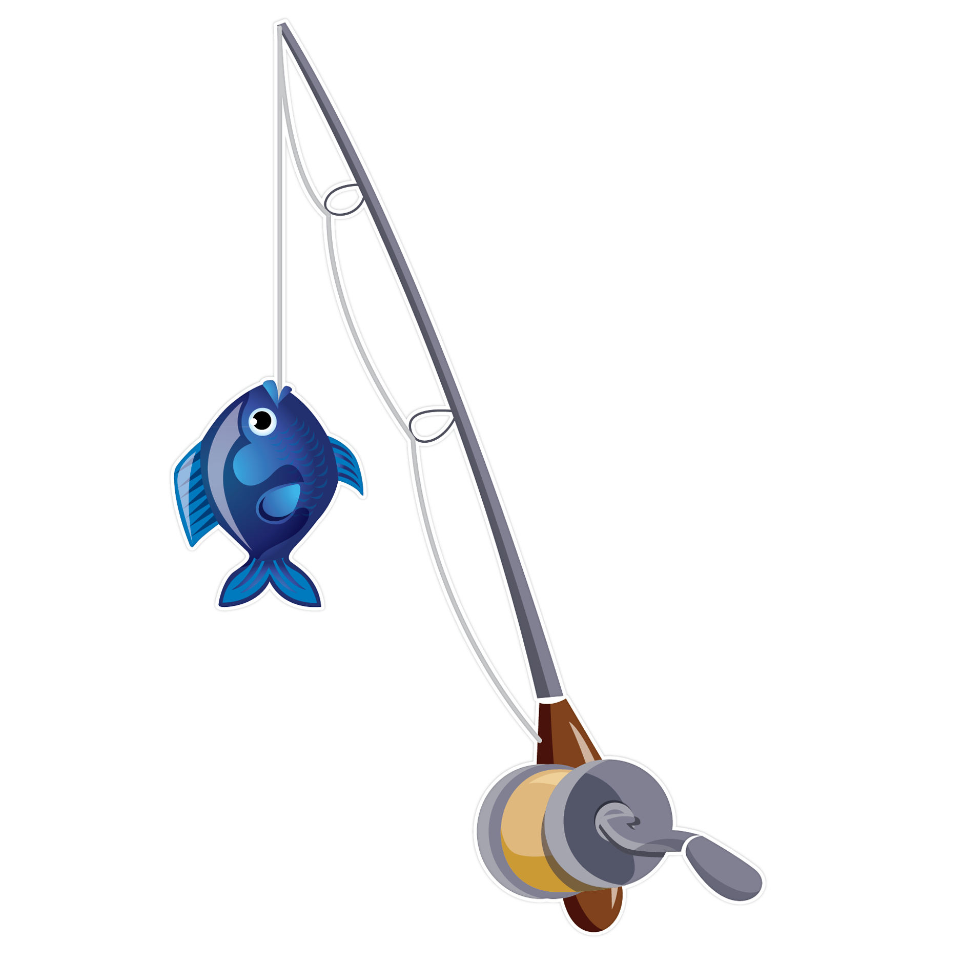 Detail Fishing Pole Clipart Free Nomer 11