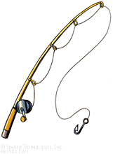 Detail Fishing Pole Clipart Free Nomer 20