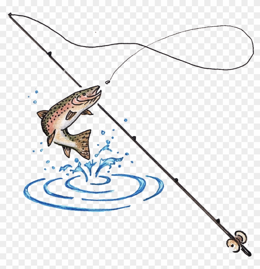 Detail Fishing Pole Clipart Free Nomer 30