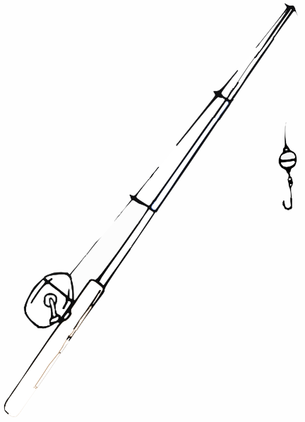 Detail Fishing Pole Clipart Transparent Nomer 36