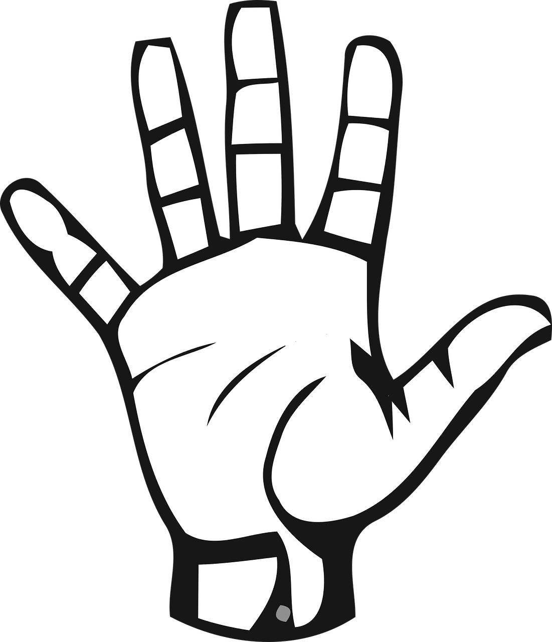 Detail Five Hand Nomer 27