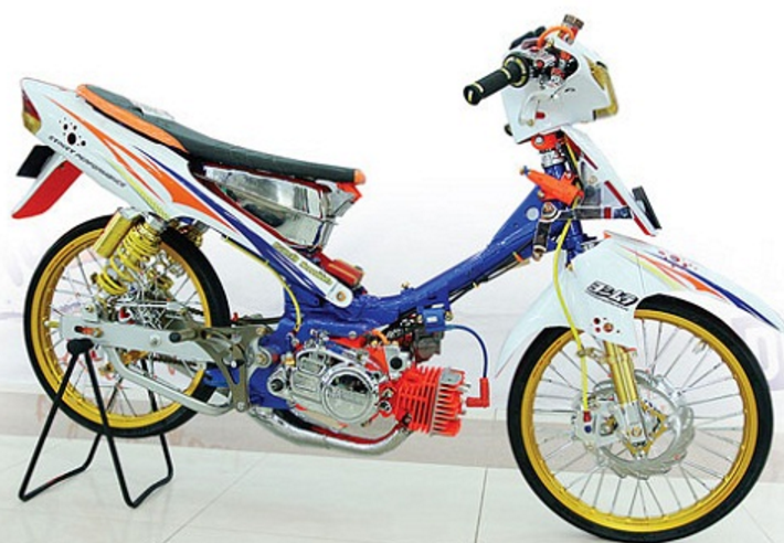 Detail Fiz R Modif Drag Nomer 3