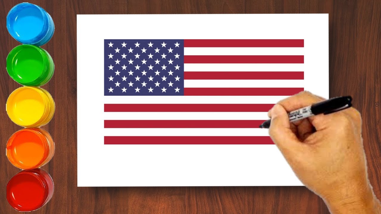 Detail Flag Of Usa Image Nomer 21