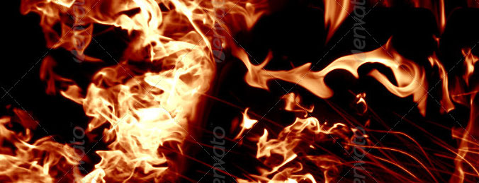 Detail Flame Brushes Photoshop Nomer 22