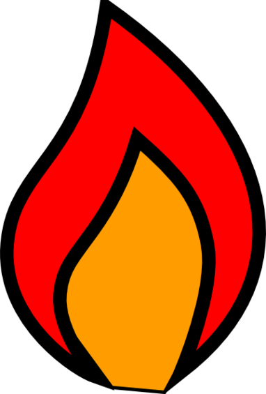 Detail Flame Clipart Nomer 44