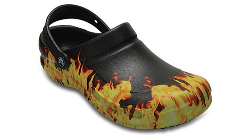 Detail Flame Crocs Amazon Nomer 16