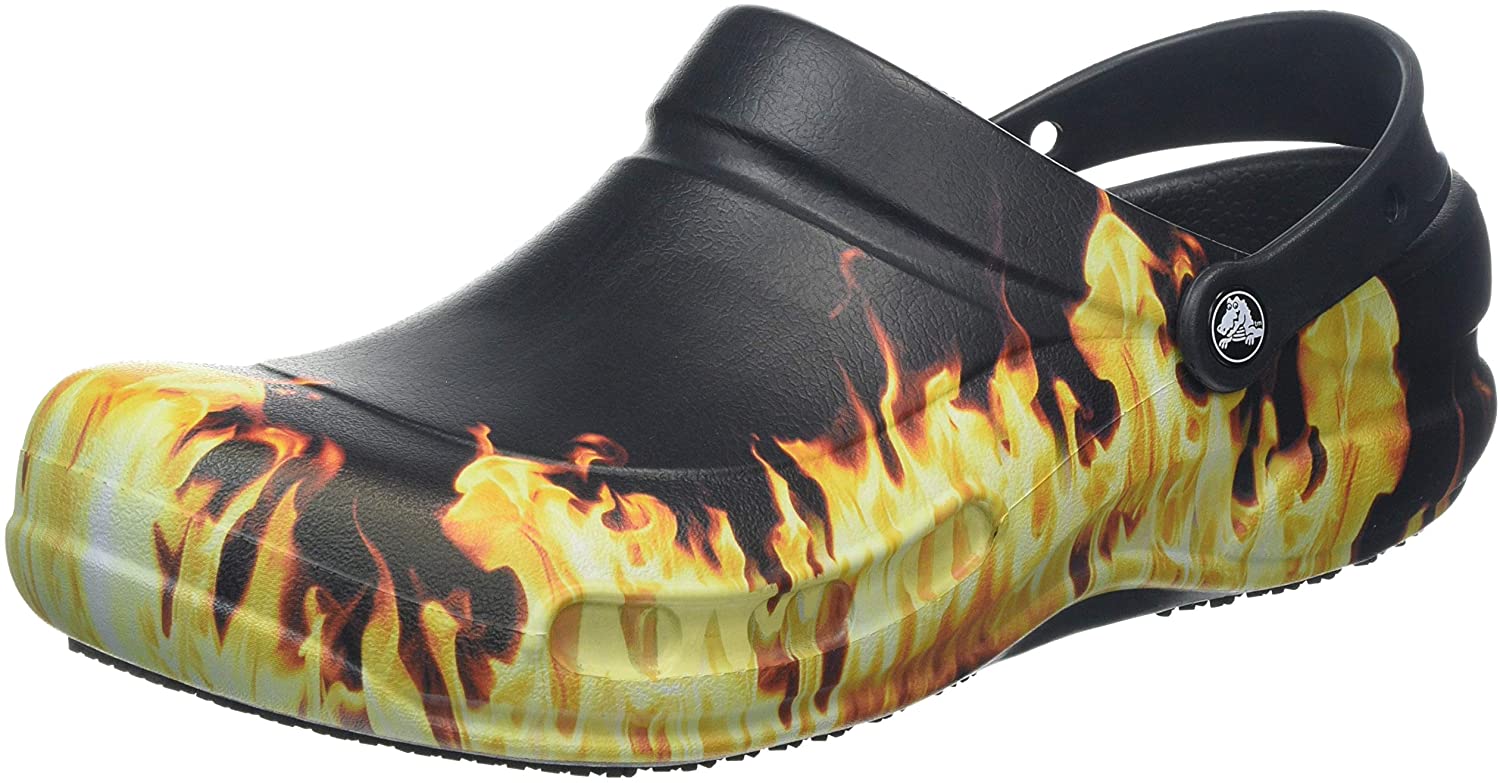 Detail Flame Crocs Amazon Nomer 10