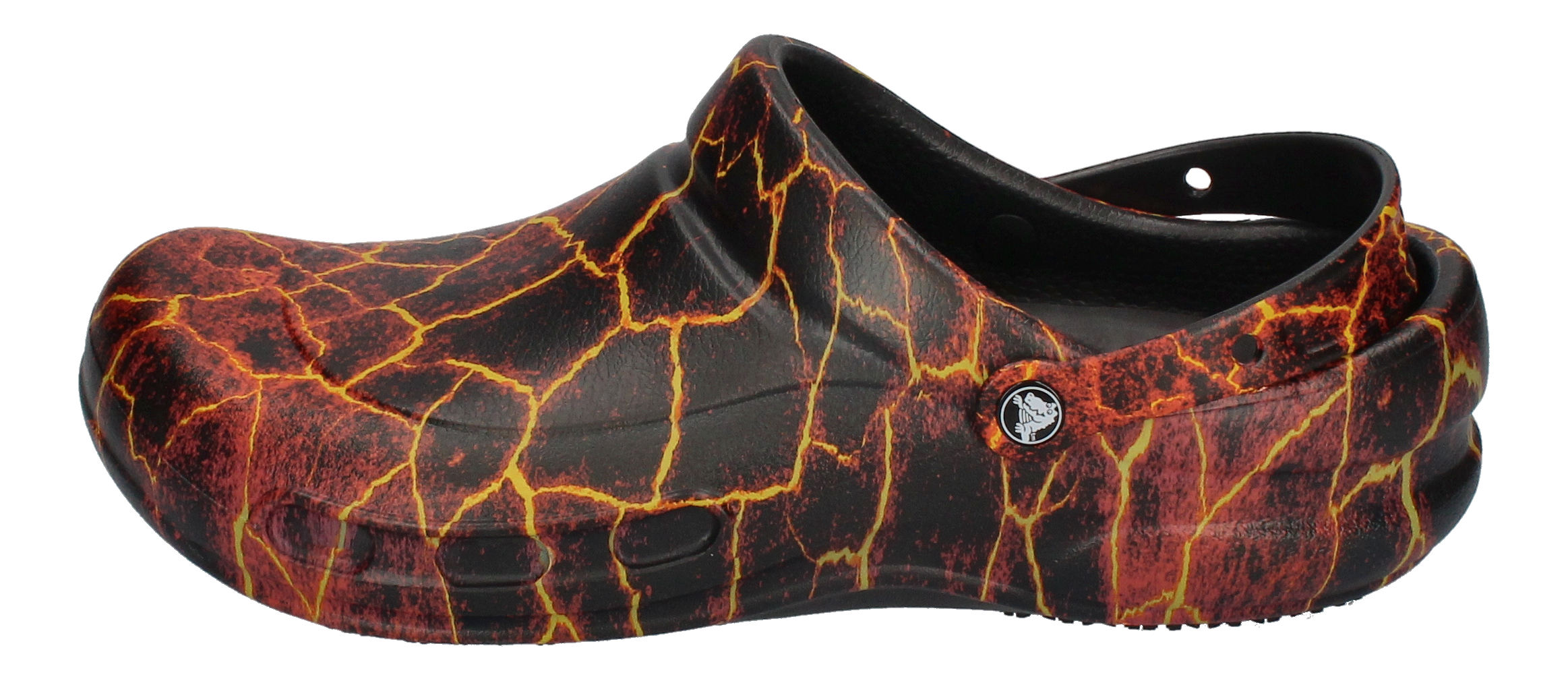 Detail Flame Crocs With Holes Nomer 19