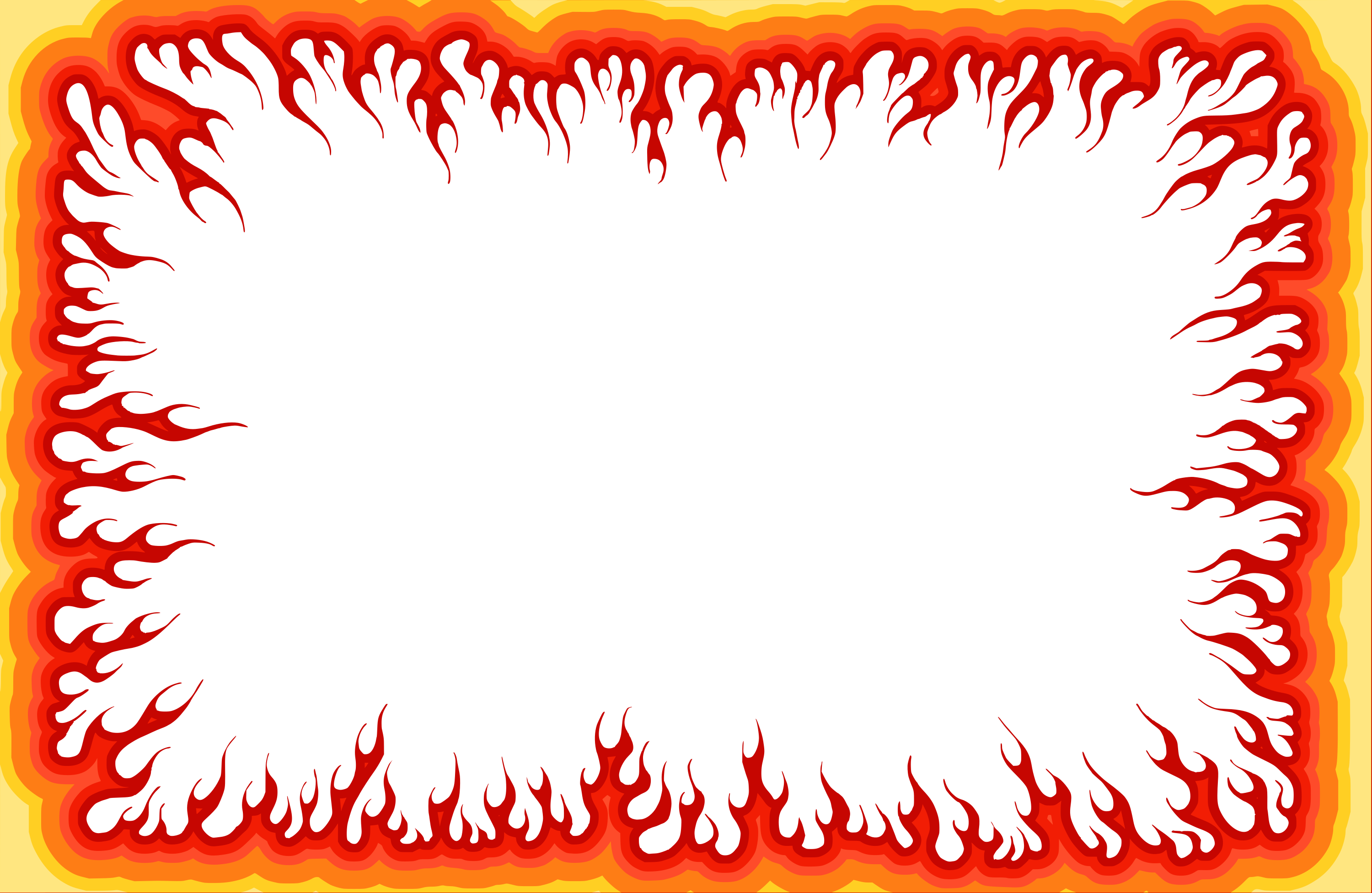 Flame Frame Png - KibrisPDR