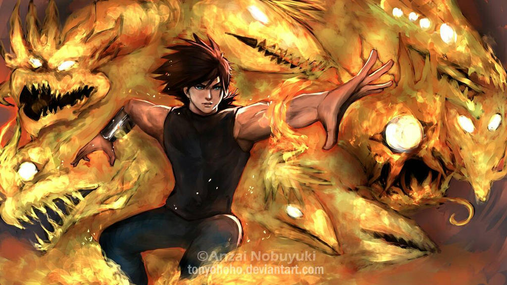 Detail Flame Of Recca Dragons Nomer 20