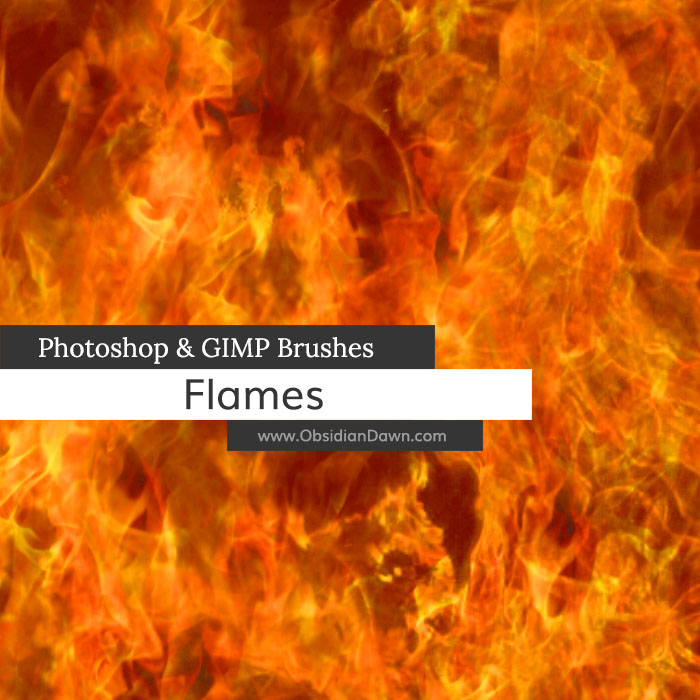 Detail Flame Photoshop Brushes Nomer 11