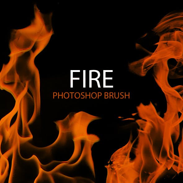Detail Flame Photoshop Brushes Nomer 4